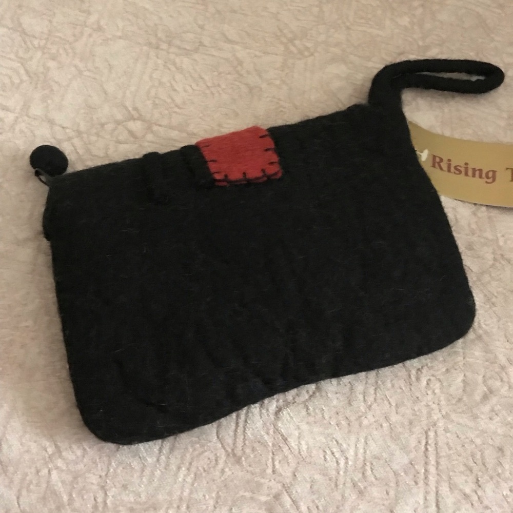 Colorful Felt Clutch Bag - Picture 6 of 8